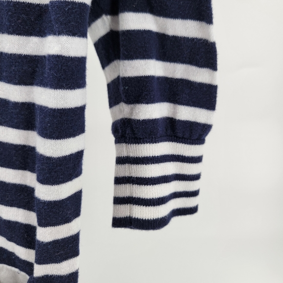 Gap Designed & Crafted Striped Long Sleeve Shirt Women’s Size S Cardigan Button - Picture 6 of 8